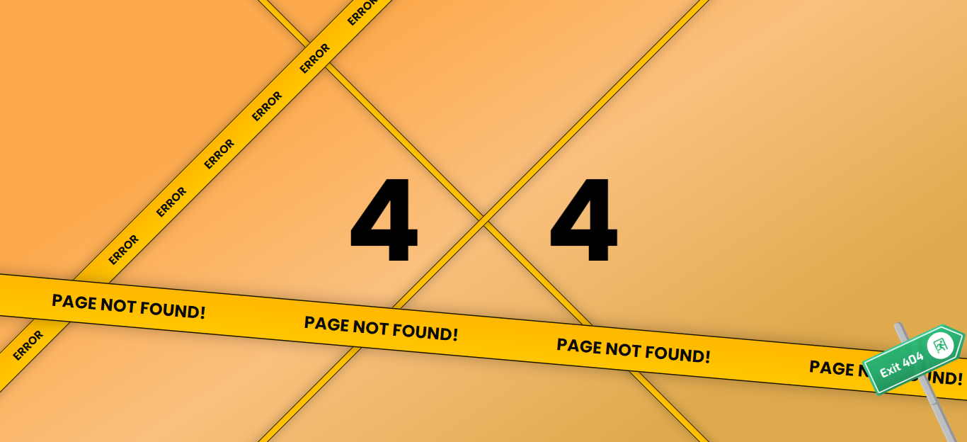 Page 404 Error Zone