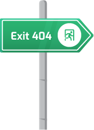 Exit sign