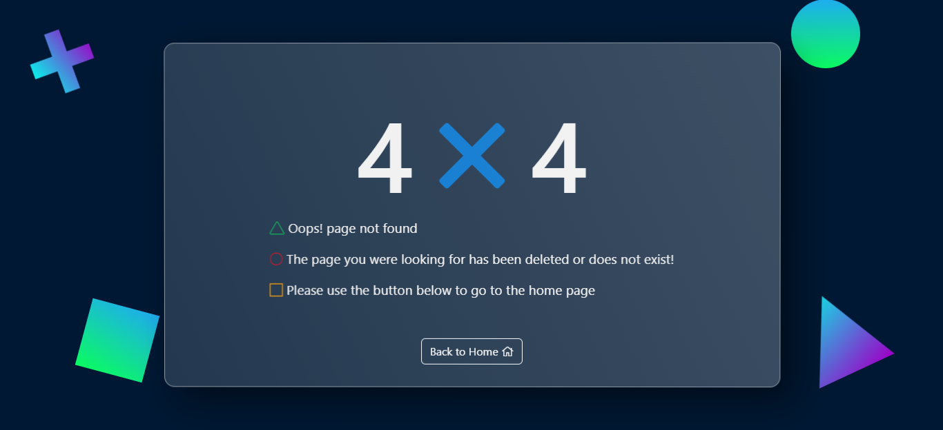 Page 404 GlassStation